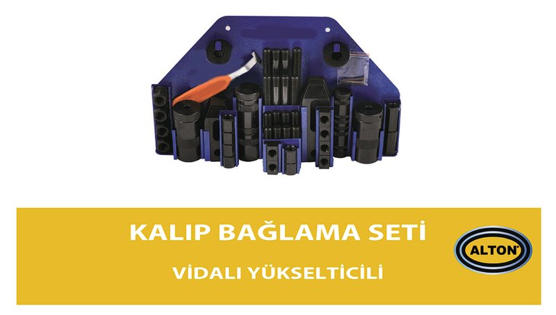 ALTON VİDALI YÜKSELTİCİLİ KALIP BAĞLAMA SETİ - M14