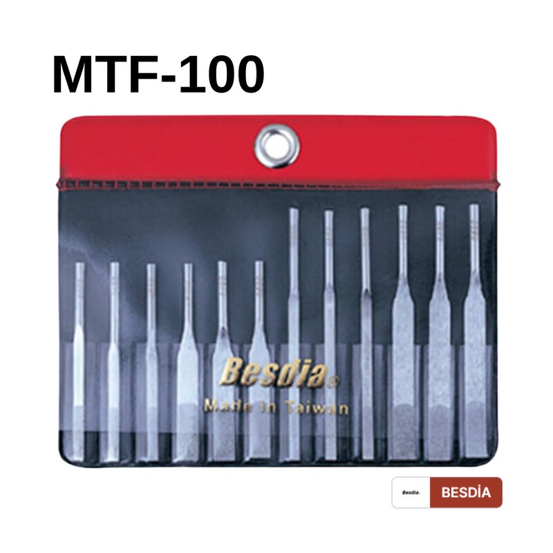 MTF-100 ELMAS EĞE TAKIMI 12 PARÇA