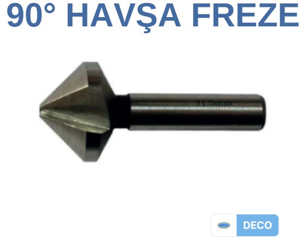 Deco 90° Havşa Freze Q28
