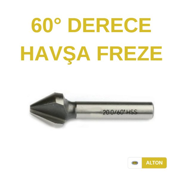 Alton 60° Havşa Freze Q25