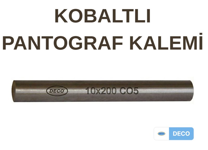 DECO KOBALTLI PANTOGRAF KALEMİ 10X200MM CO5