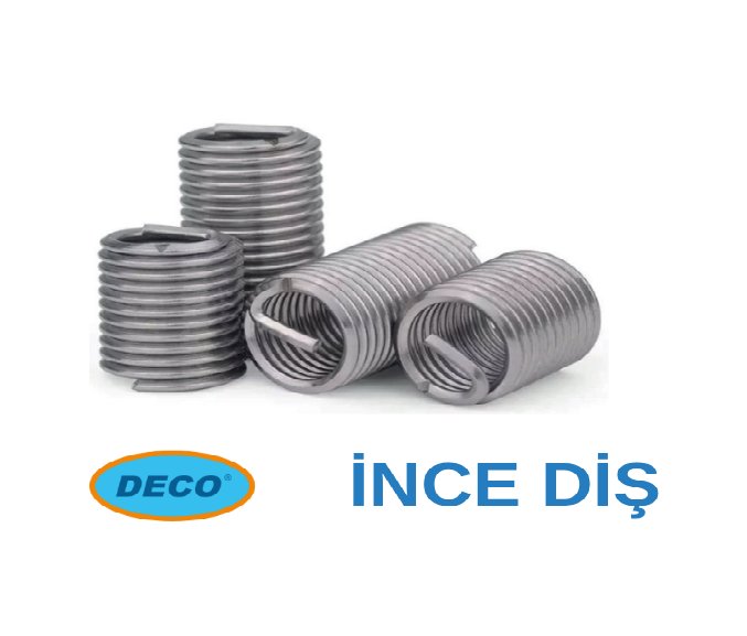 M20X1,5 İNCE DİŞ HELİCOİL YAY - 1,5D