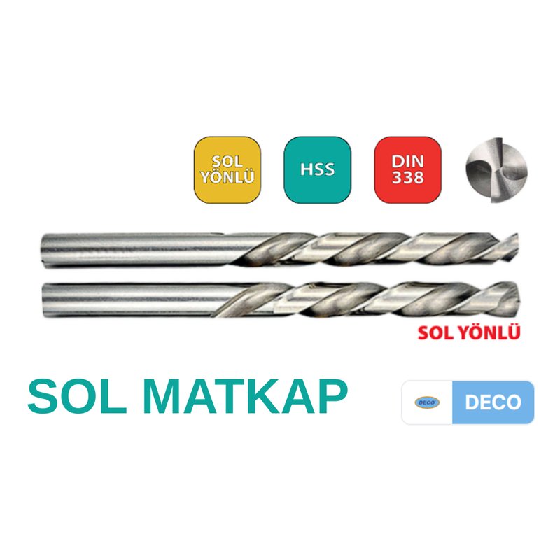 Deco Sol Matkap Ucu - Q3,3 mm