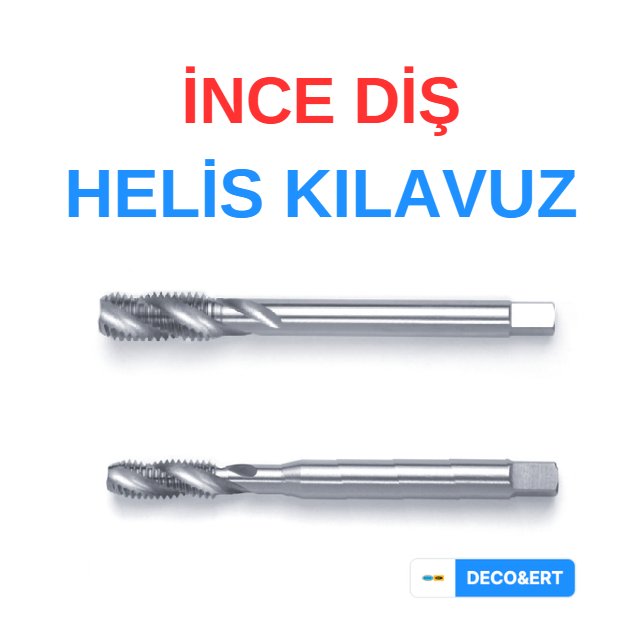 ERT İnce Diş Helis Makine Kılavuzu - M10X1,25