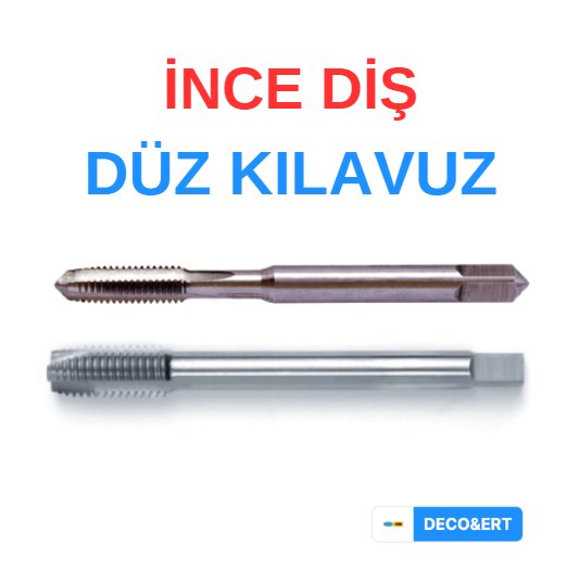ERT İnce Diş Düz Makine Kılavuzu - M16X1
