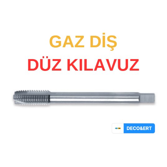 ERT Gaz Diş Düz Makine Kılavuzu - G7/8