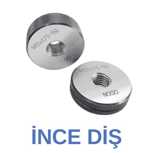 DİŞİ VİDA MASTARI İNCE DIŞ M16x1,0 6g