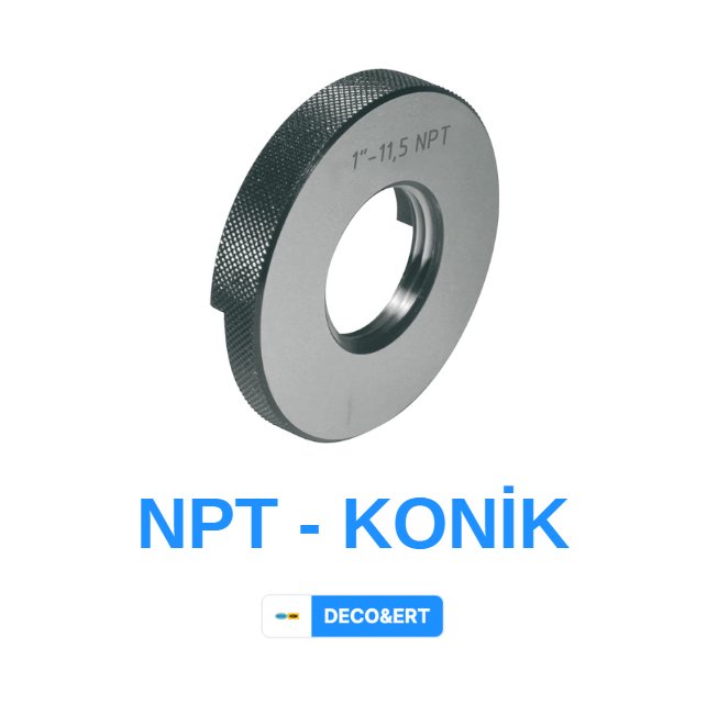 DİŞİ VİDA MASTARI NPT 1/2 2B