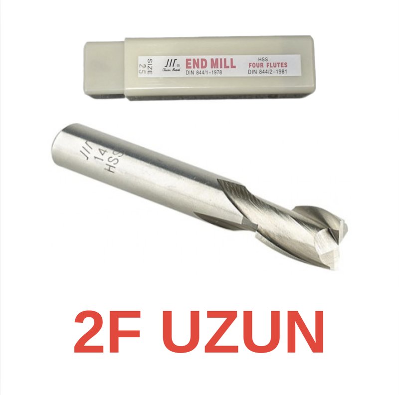 6 MM İKİ AĞIZLI UZUN PARMAK FREZE