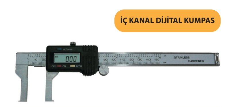 20-170 MM İÇ KANAL DİJİTAL KUMPAS