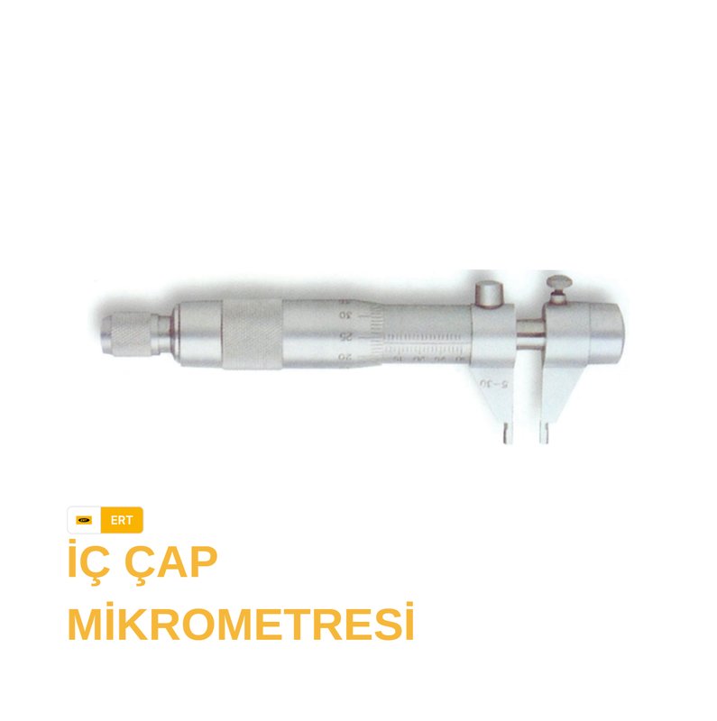 25X50 MM İÇ ÇAP MİKROMETRESİ