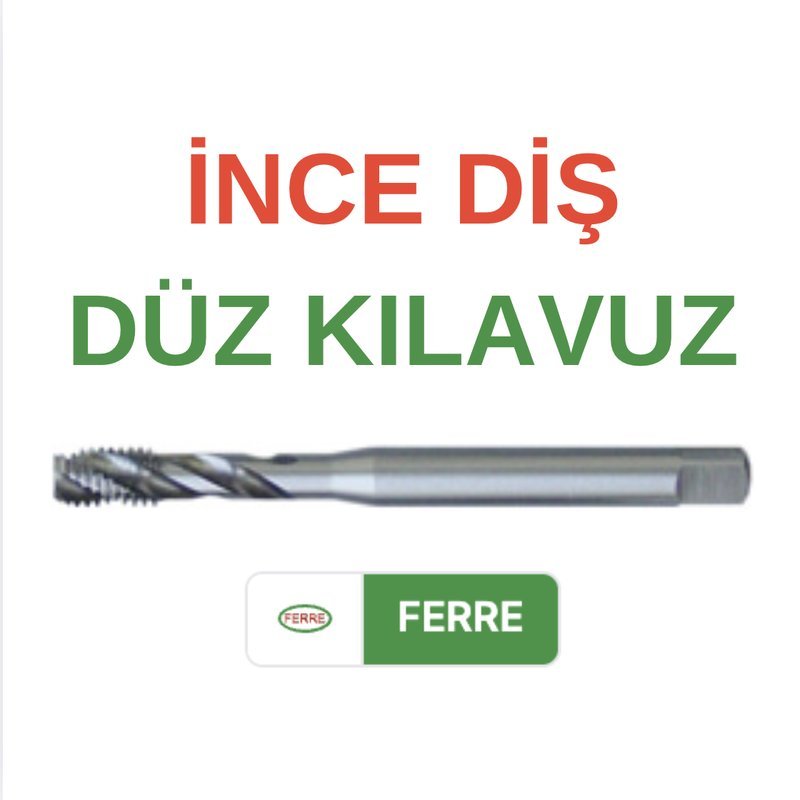 GWG İnce Diş Helis Makine Kılavuzu HSSE - M42X2
