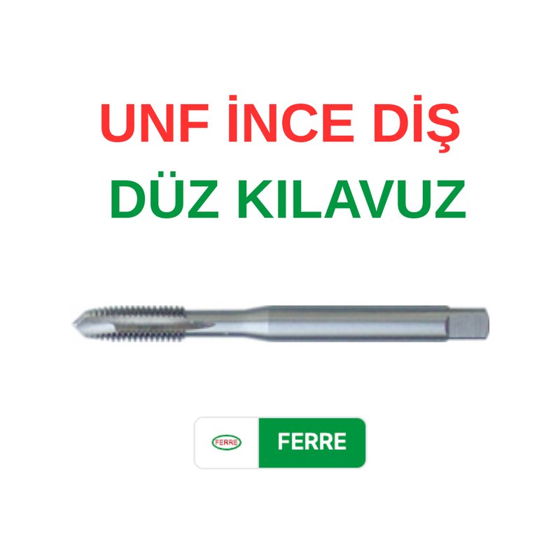 Ferre UNF 5/16 Düz Kılavuz