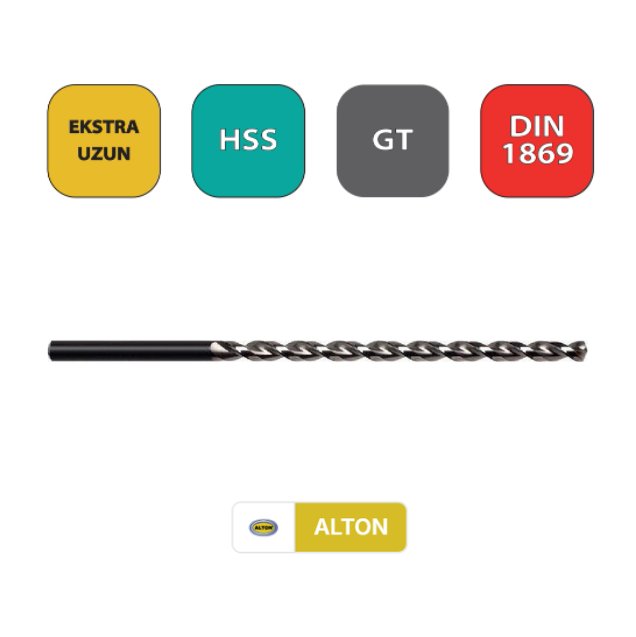 ALTON GT Serisi DIN1869/3 Matkap Ucu - Q4,2X200X295