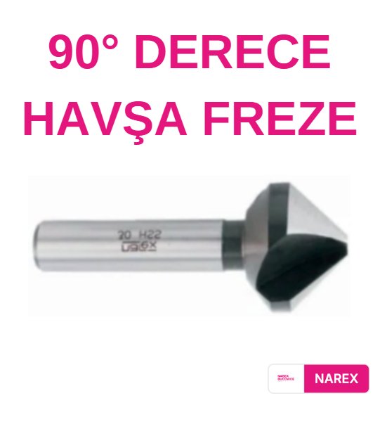 Narex 90° Havşa Freze Q25,0
