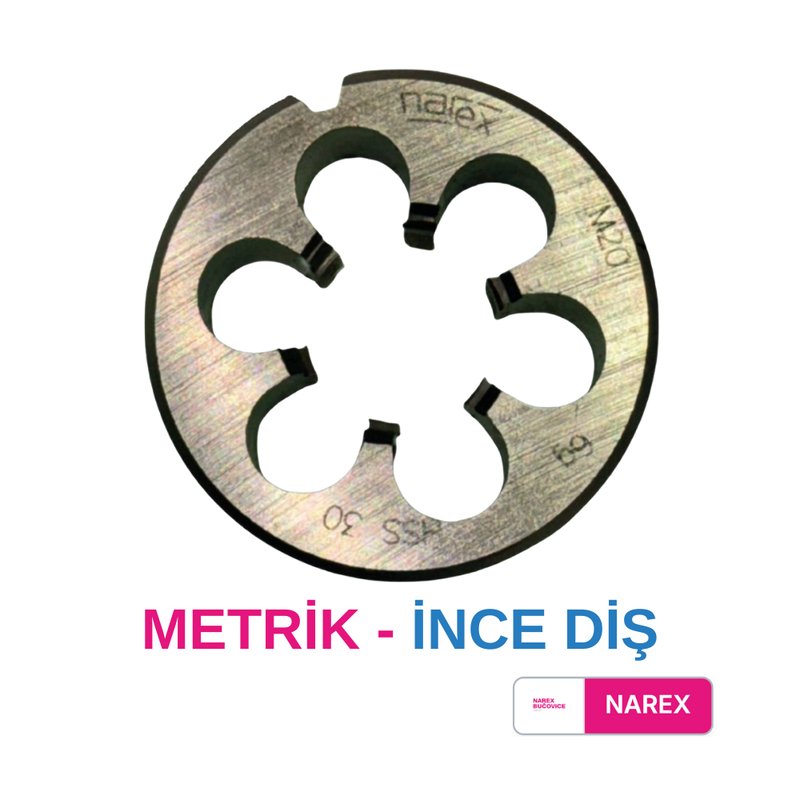Narex İnce Diş Pafta - M11X1,0