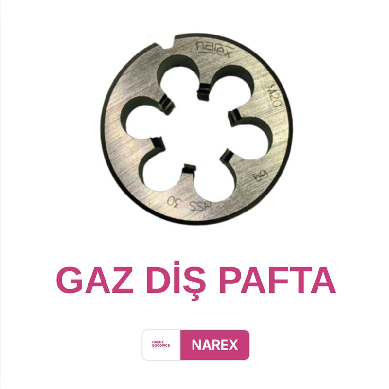 Narex Gaz Diş Pafta - G1/4