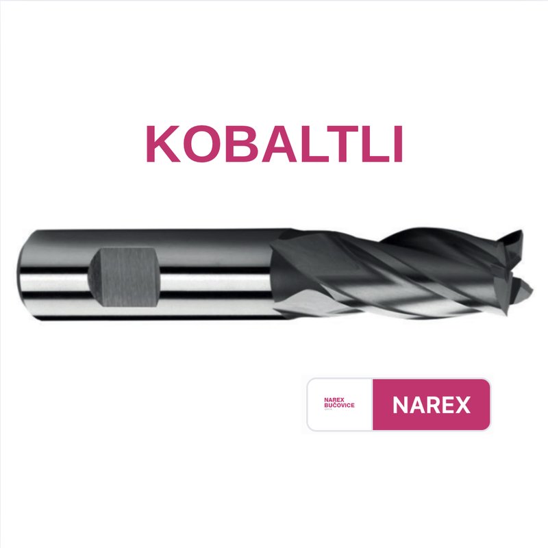 26 MM NAREX PARMAK FREZE HSS-Co8 DIN844K