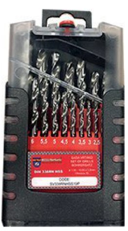 Narex Taşlanmış Q1-10 Matkap Ucu Seti