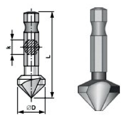 Narex Havşa Açma Ucu - Bits  Q 6,3