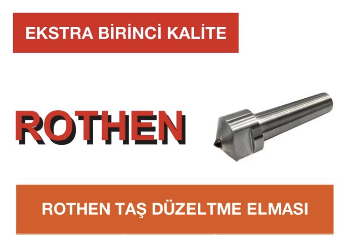 0,75 KARAT TAŞ DÜZETME ELMASI ROTHEN