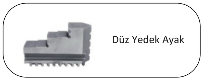 Tos Svitavy Düz Ayak Takımı - 3 Ayaklı 250X3