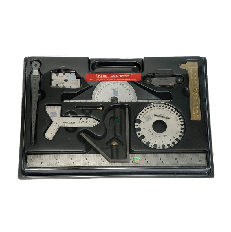 KRISTEEL 8 PARÇA MÜHENDİS ÖLÇÜM - KONTROL SETİ