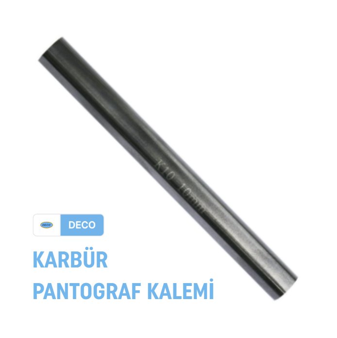 KARBÜR PANTOGRAF KALEMİ 6X100 K 10