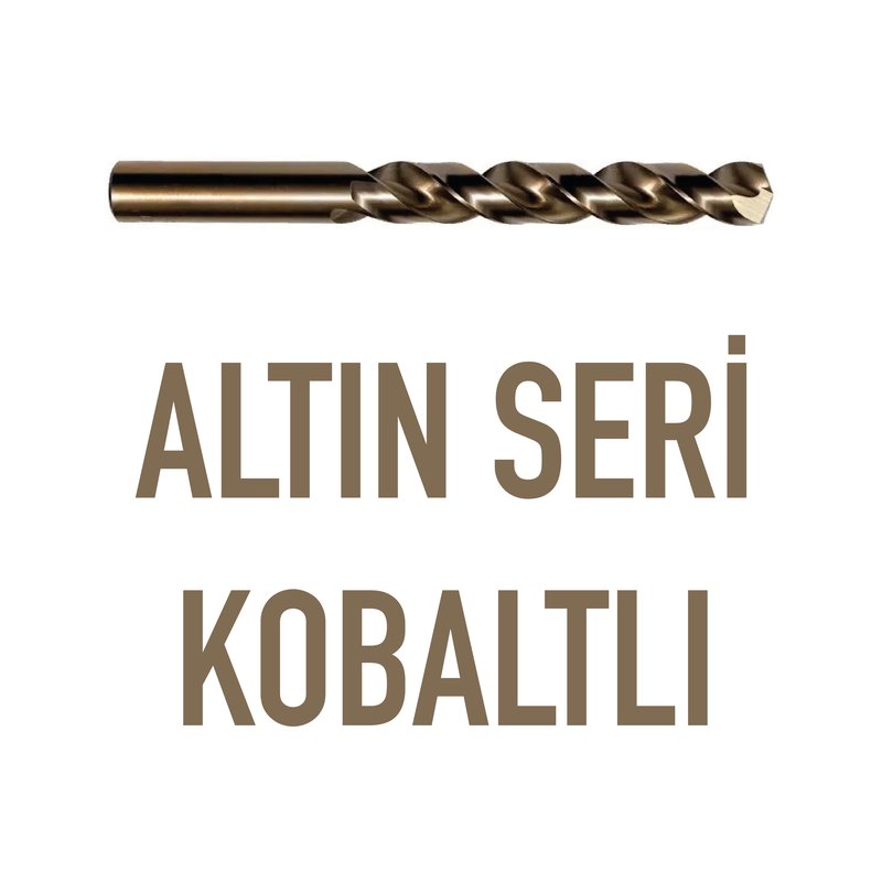 Altın Seri Kobaltlı Matkap Ucu Çeşitleri